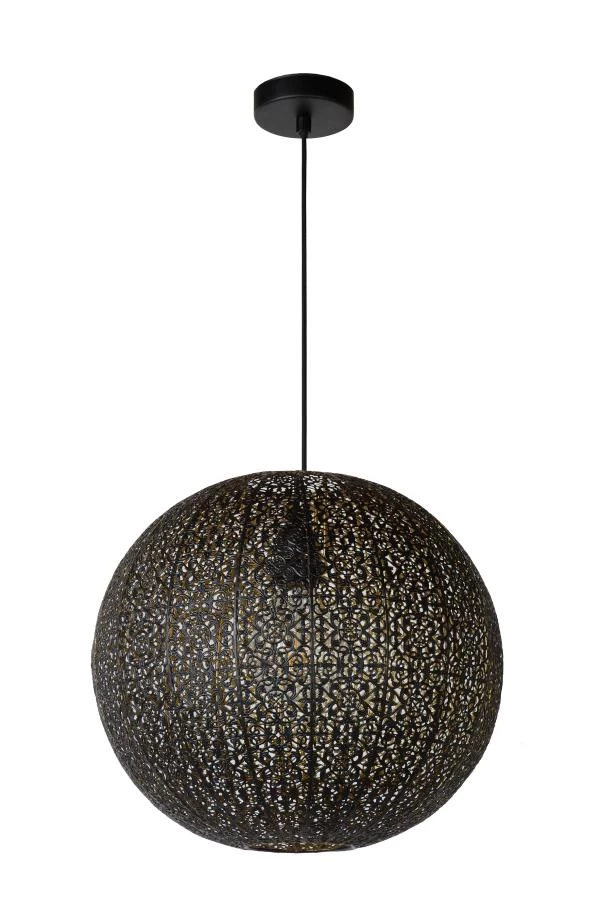 Lucide TAHAR - Pendant light - 1xE27 - Black - off